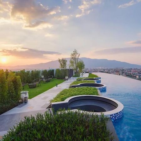 Astra Sky River High Floor,3 Bedrooms 97㎡ 山景房带浴缸 Chiang Mai Zewnętrze zdjęcie