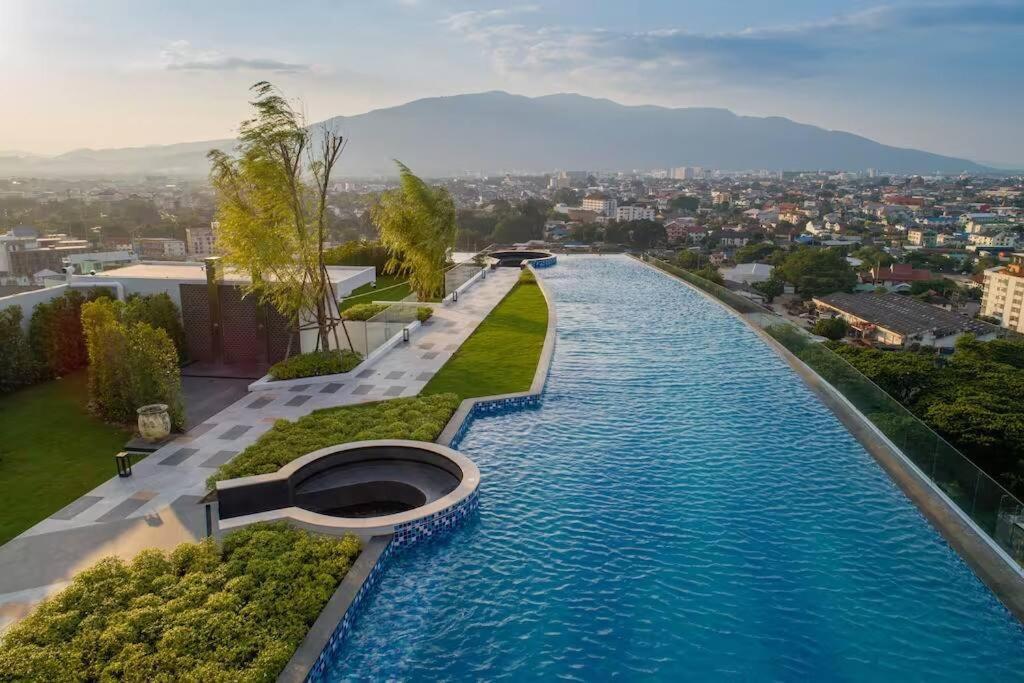 Astra Sky River High Floor,3 Bedrooms 97㎡ 山景房带浴缸 Chiang Mai Zewnętrze zdjęcie